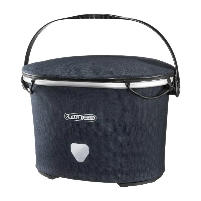 Ortlieb Up-Town Urban Handlebar Basket in Blue